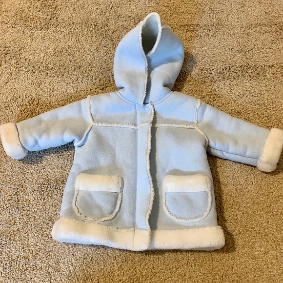 Parisian BeBe Hooded Coat Boy or Girl - 12 Month - Picture 1 of 6